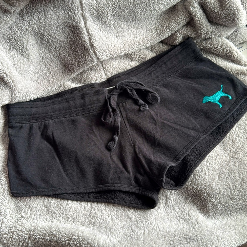 VS PINK rhinestone ombre shorts - Picture 4 of 9